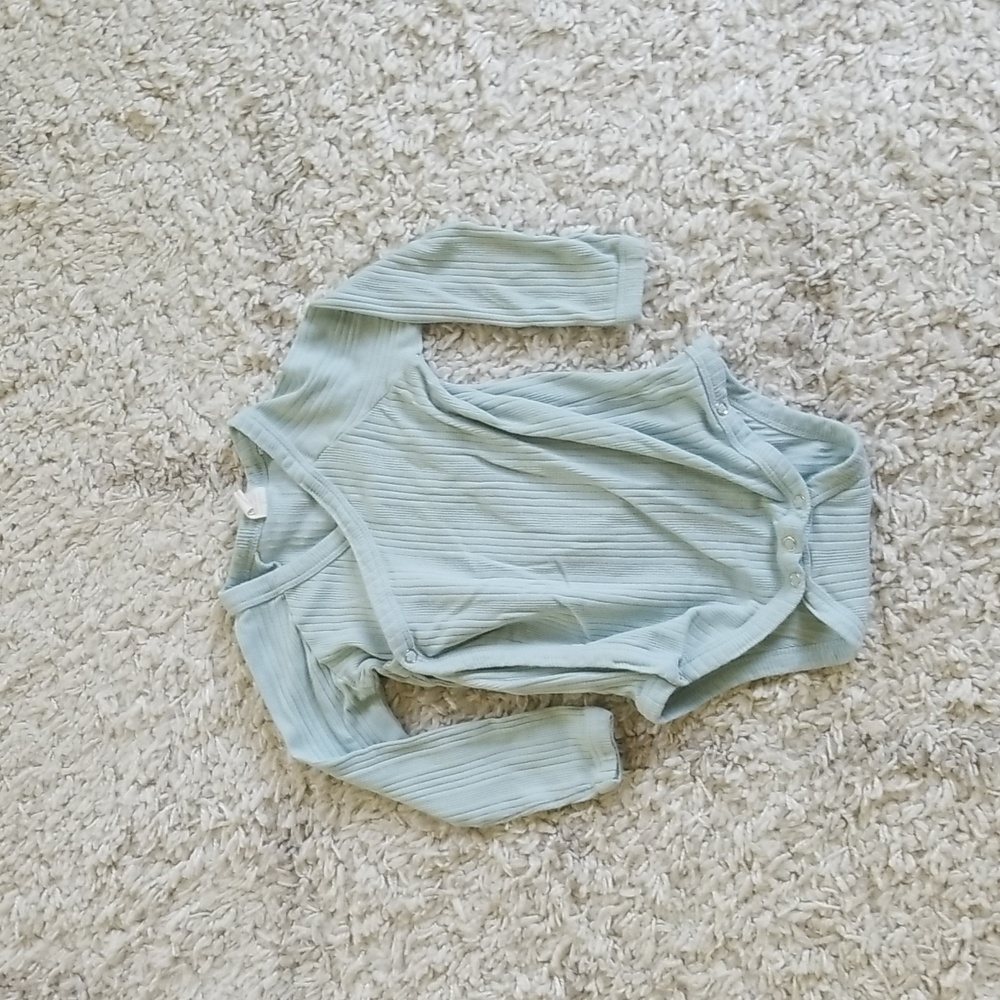 Kate Quinn Onesie 18-24 Month, Light Blue 100% organic cotton